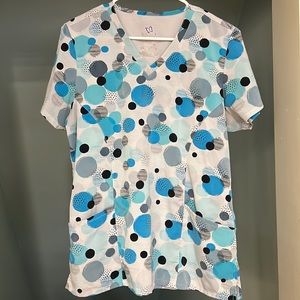 Medium Scrub top - patterned